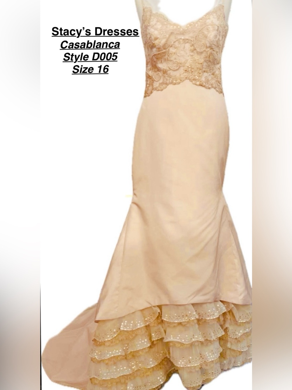 Casablanca New Award Winning Dress Size 16.